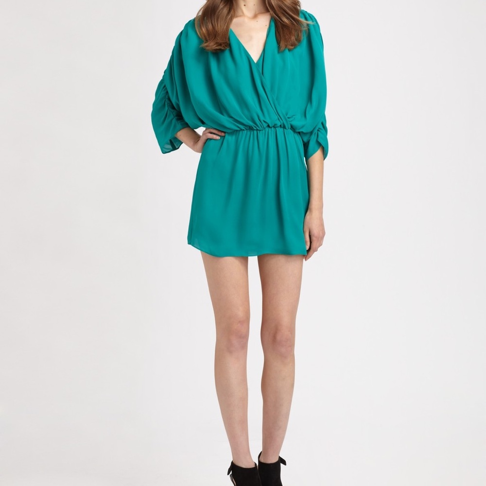 Parker dolman sleeve minidress